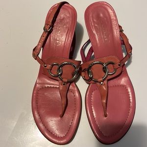 Coach EST.1941 heal vintage made in Italy